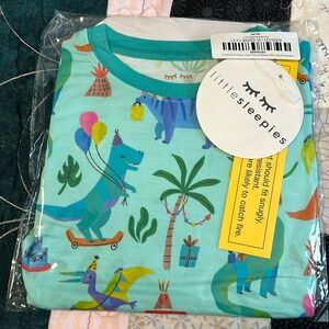 Little Sleepies Prehistoric Party 18-24 months NWT